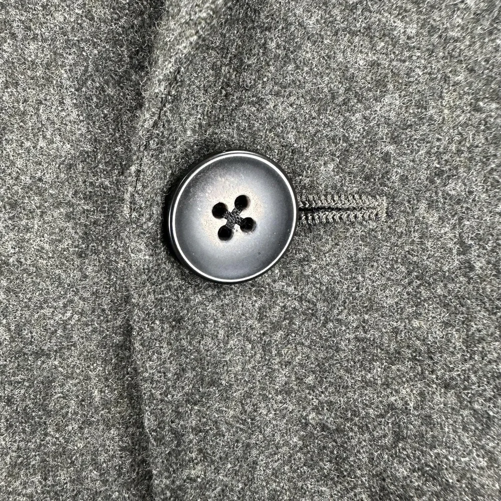 Suitsupply Blazer Mens 42 EU XS Gray Circular Wool Flannel VBC Sport Coat Jacket